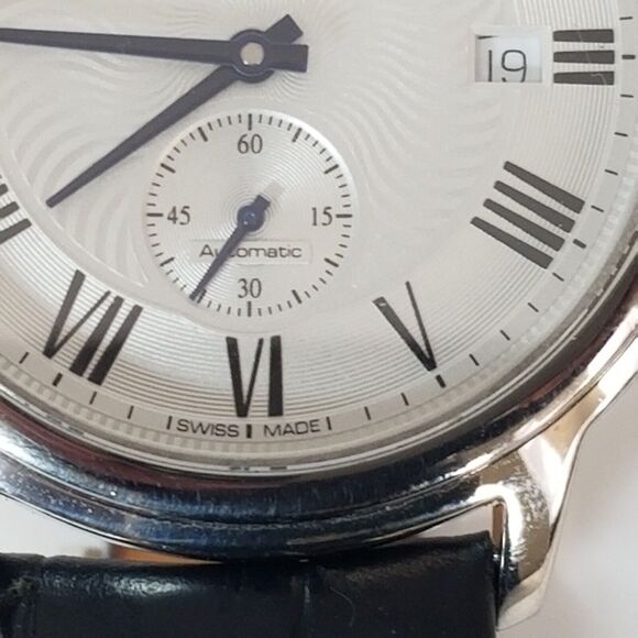 Raymond Weil Maestro Auto Steel Mens Strap Watch Date 2238-v454431 - Picture 3 of 16